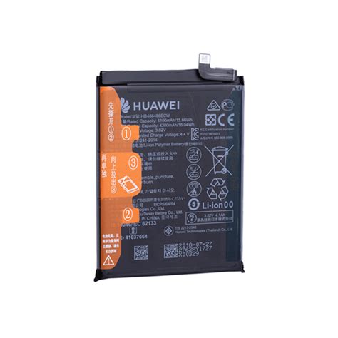 Huawei VOG-L09/VOG-L29/LYA-L29C P30 Pro aku, HB486486ECW, 4100mAh - Mobix