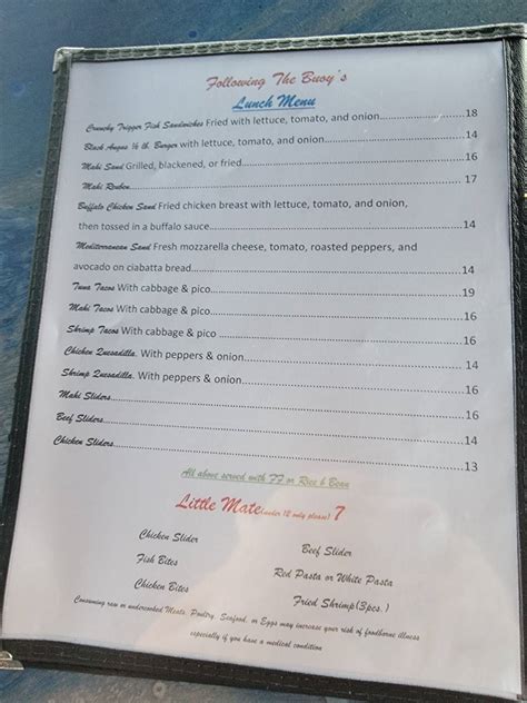 Menu At Skipper S Cove Bar Grill Fort Pierce