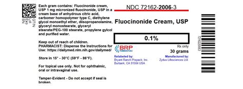 Dailymed Fluocinonide Cream