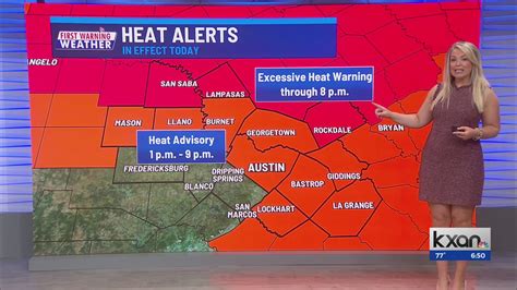 First Warning Weather With Kristen Currie Kxan Austin