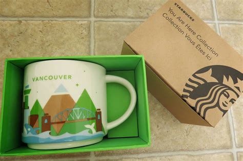 Starbucks You Are Here Collection Mug Vancouver It Has Grown On Me