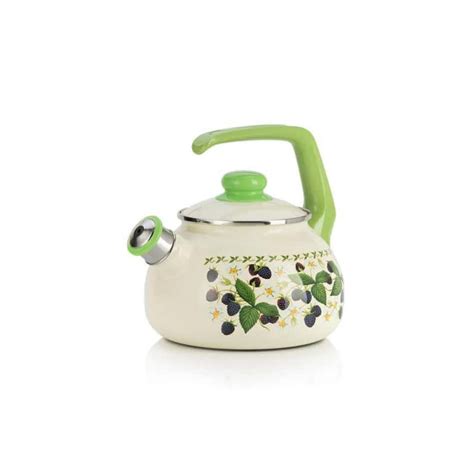 Чайник с бакелитовой ручкой со свистком Ежевика Metrot 2,5 л купить