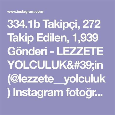 B Takip I Takip Edilen G Nderi Lezzete Yolculuk In