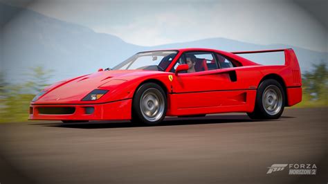 Wallpaper 1920x1080 Px Ferrari F40 Forza Horizon 2 Mobil Merah