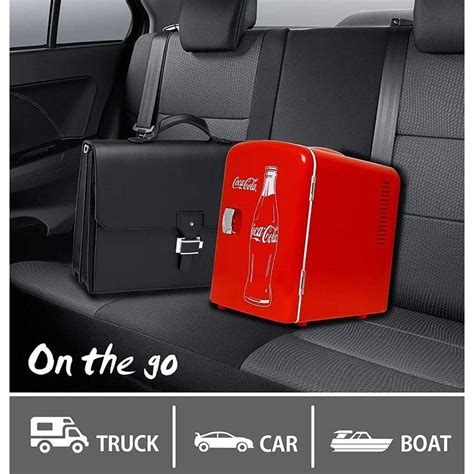 コカコーラ ミニ 保冷庫 6缶 4L 車載可 Coca Cola Classic Portable 6 Can Mini Fridge Co