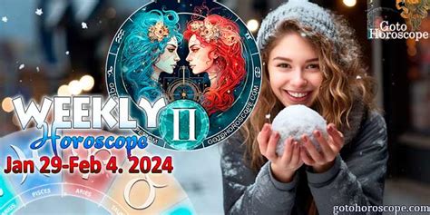 Gemini Horoscope For The Week January 29February 4 2024 GotoHoroscope