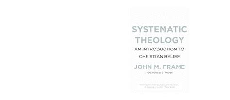 Pdf Systematic Theology Systematic Theology