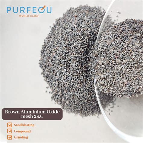 Jual Grade A Brown Aluminium Oxide Mesh Pasir Sandblasting Kg