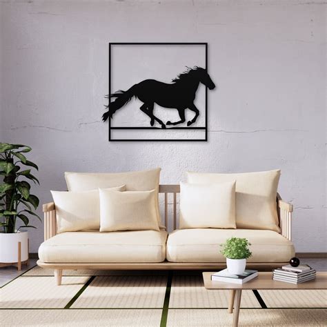 Horse Metal Wall Art Metal Horse Art Horse Metal Wall Decor - Etsy