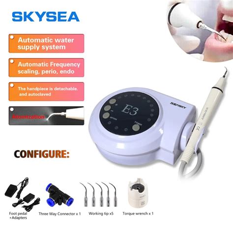 Seasky Portable Dental Ultrasonic Scaler Fit Cavitron Ems Woodpecker