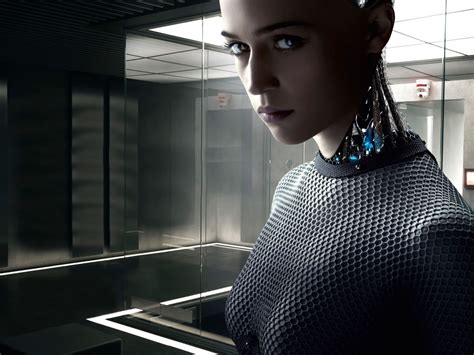 ALICIA VIKANDER – Ex Machina Poster – HawtCelebs