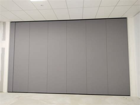 Semi Automated System Operable Wall Singapore Movable Wall Partition