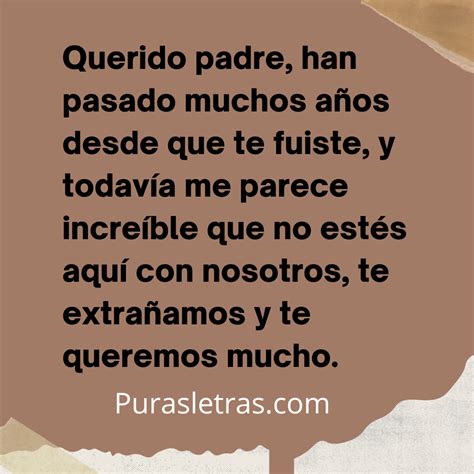 Fascinantes Felicitaciones Para Un Padre Muerto Puras Letras