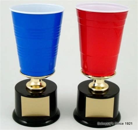 Beer Pong Trophy Medium Etsy