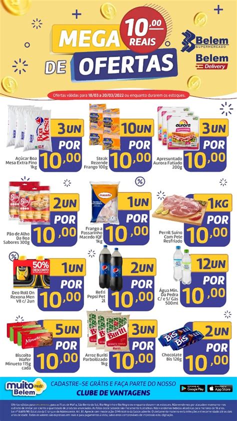 Belem Supermercados lança promoção produtos por apenas R 10