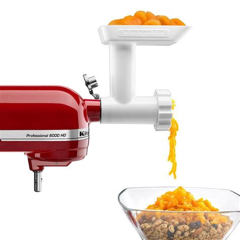 Moedor De Carne E Batedeira - [ PROMOÇÃO ] Kit Moedor De Carne / Alimentos Para Batedeira Kitchenaid ...