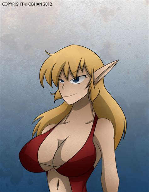 Quick Blood Elf Girl Sketch By Obhan Hentai Foundry