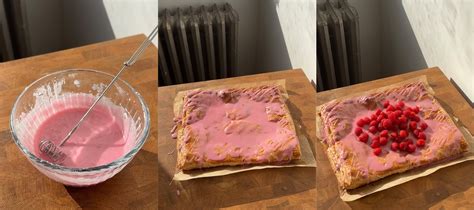 Raspberry Rhubarb Toaster Strudel • Red Currant Bakery