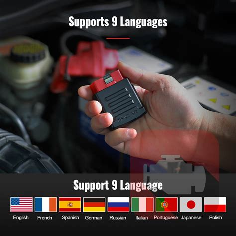 MUCAR BT200 Outil De Diagnostic Bluetooth OBD2 Ultime