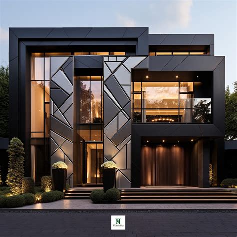 Modern House with Large Windows