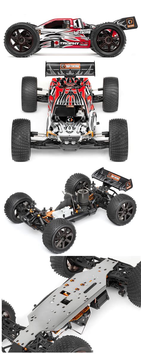 HPI Trophy 4 6 Truggy RTR 2 4GHz RC Anlage H101705