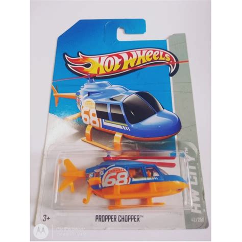 Hot Wheels Propper Chopper Shopee Brasil