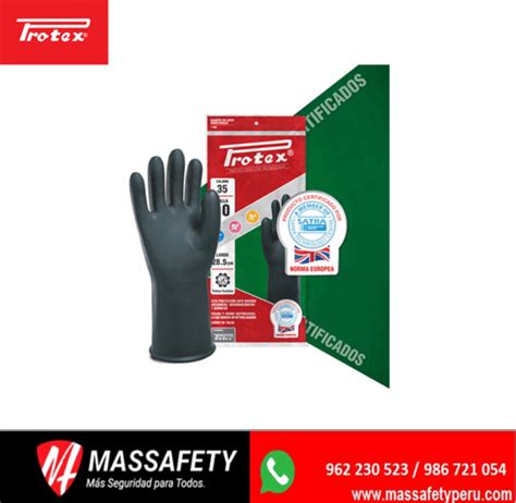 Guante De Jebe Protex C 35 Precio Por Mayor Massafety