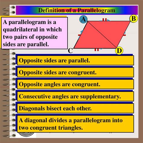 Ppt Aim What Are The Properties Of A Parallelogram Powerpoint