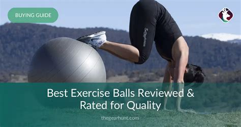 10 Best Exercise Balls Reviewed In 2019 Thegearhunt