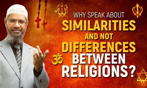 Why Speak About Similarities And Not Differences Between Religions