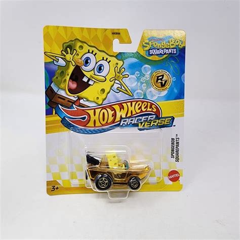 Spongebob Squarepants GOLD Special Edition CHASE Hot Wheels