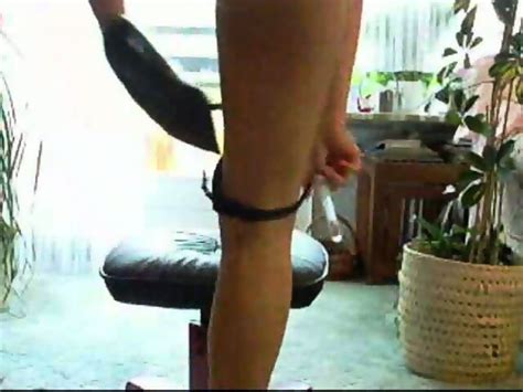 Amateur Brunette Teases And Masturbates