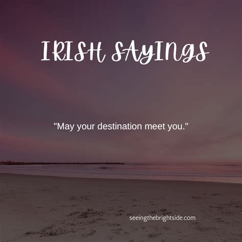 Beautiful Irish Quotes And Sayings Seeing The Bright Side