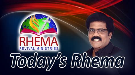 Today S Rhema 30th May 2020 BRO GODWIN MOSES YouTube