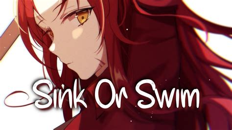 Nightcore Sink Or Swim Rachel Lorin Lyrics Youtube