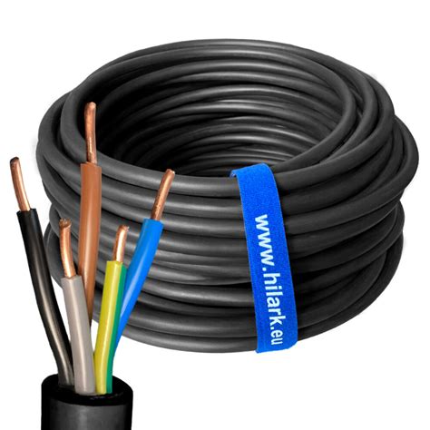 Kabel Przewód ziemny YKY żo 5x6mm² 0 6 1kV 1m Hilark