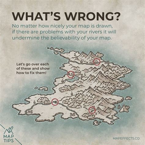 River Sins To Avoid On Your Fantasy Maps Artofit