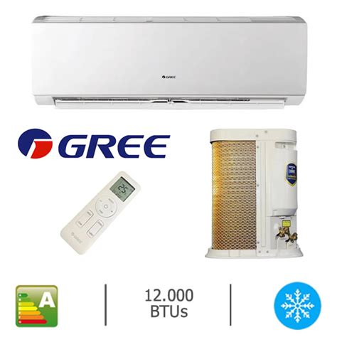 Ar Condicionado 12 000 BTUs Split High Wall Gree G Top Plus Frio