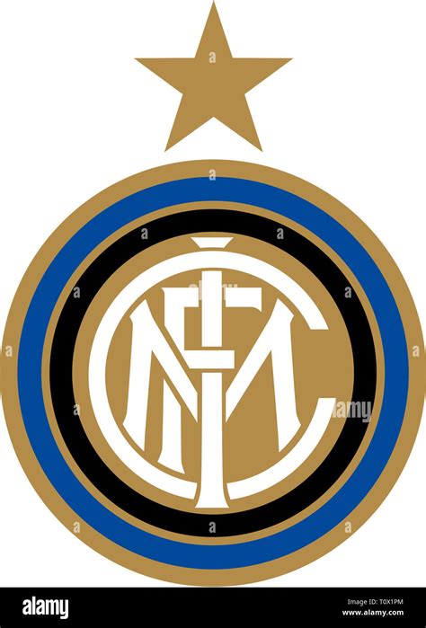 Logo Of Italian Football Team Inter Milan Italy Stock Photo Alamy