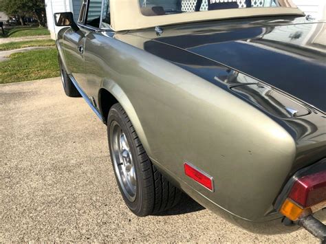 1981 Fiat Spider 2000 Convertible Classic Fiat 2000 1981 For Sale