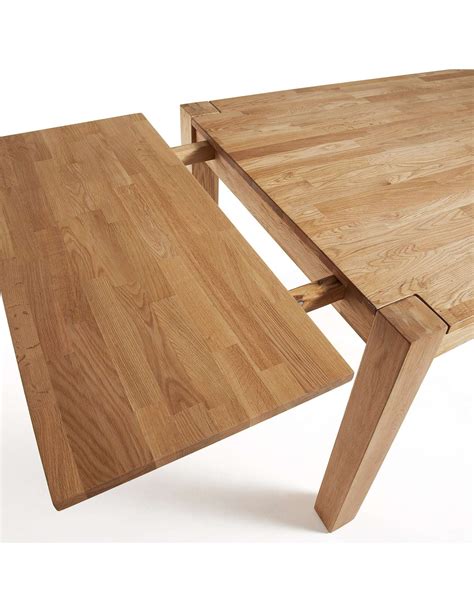 Mesa Extensible Isbel X Cm De Comedor Roble Natural Kave