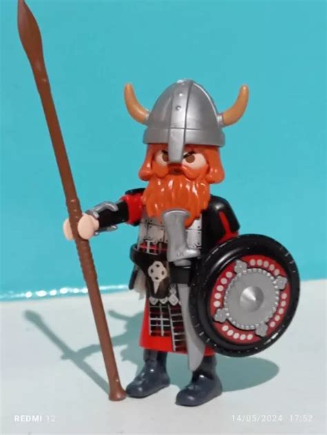 PLAYMOBIL FIGURINE GUERRIER Viking Gaulois Barbares Guerriers Neuf