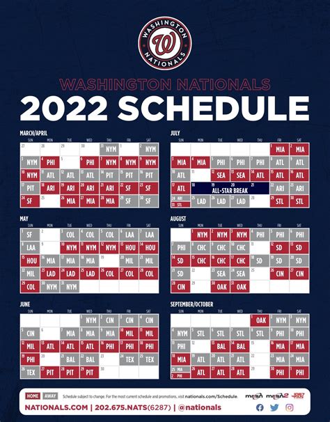 Dan Kolko On Twitter Mlb Releases All 2022 Schedules Nats Schedule