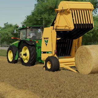 Presse à balles rondes Vermeer 605N v1 0 0 0 FS25 Mod Farming