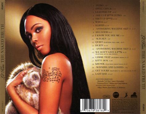 Car Tula Trasera De Lil Kim The Naked Truth Portada