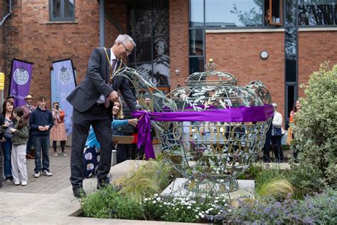 Museum Of Royal Worcester Courtyard Sculpture Celebration