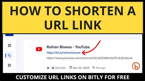 How To Shorten A Link How To Shorten Customize How To