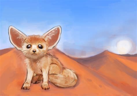 Artstation Fennec Fox