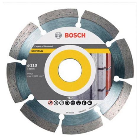 Disco De Corte Diamantado Universal Segmentado 110 Mm Bosch