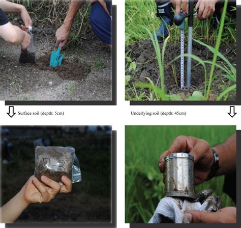 Sampling Method Of Surface Disturbed And Underlying Undisturbed